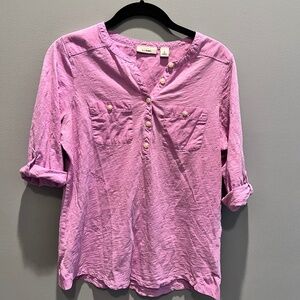 Lightweight pink LL Bean shirt
